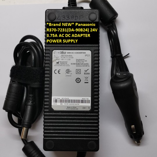 *Brand NEW*AC100-240V R370-7231(DA-90B24) Panasonic 24V 3.75A AC DC ADAPTER POWER SUPPLY